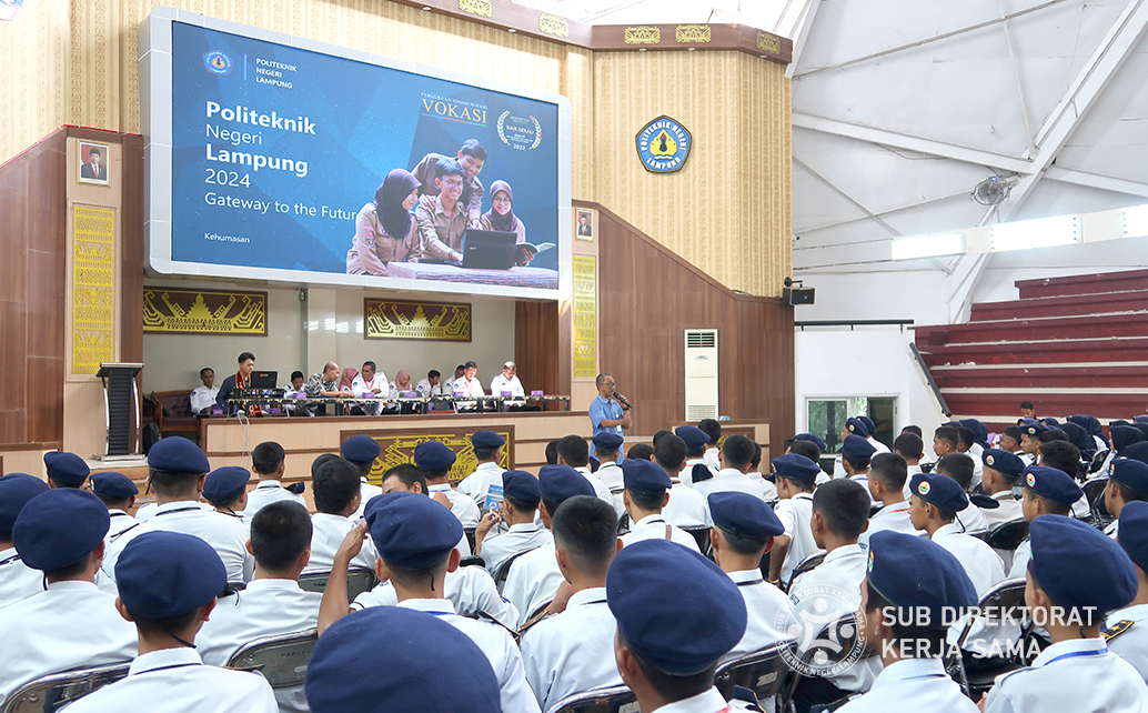 Kunjungan SMK Negeri 1 Raman Utara Ke Politeknik Negeri Lampung
