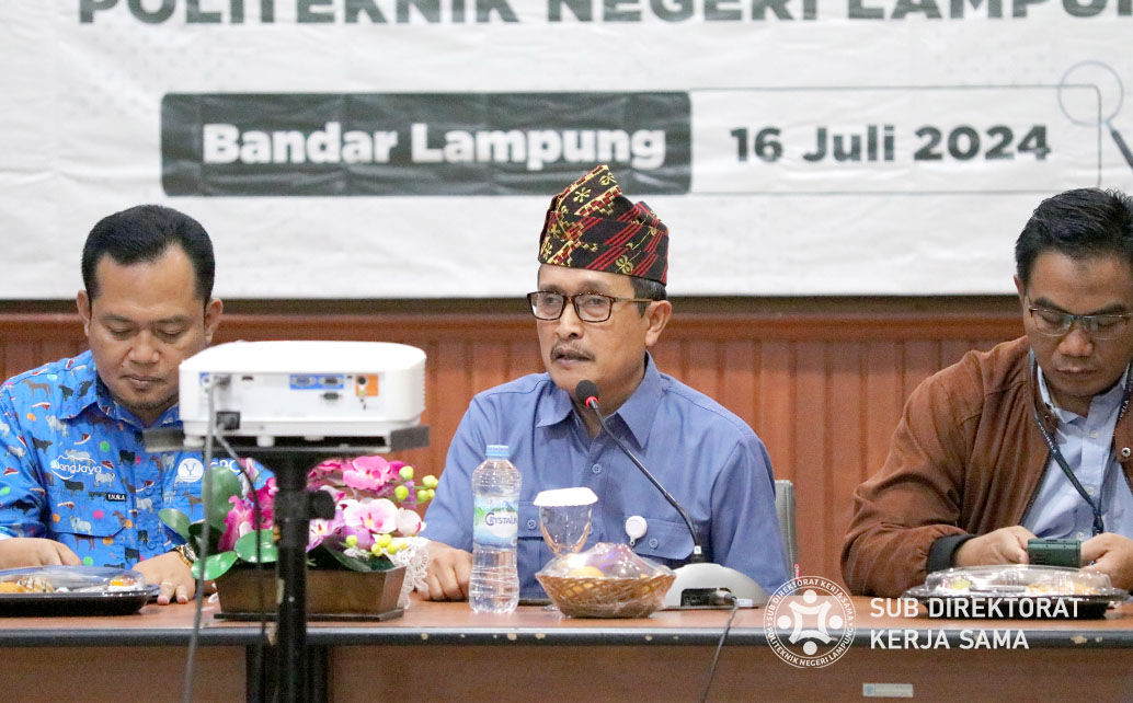 Direktur Polinela Membuka Acara Lokakarya Kurikulum Pengelolaan Agribisnis