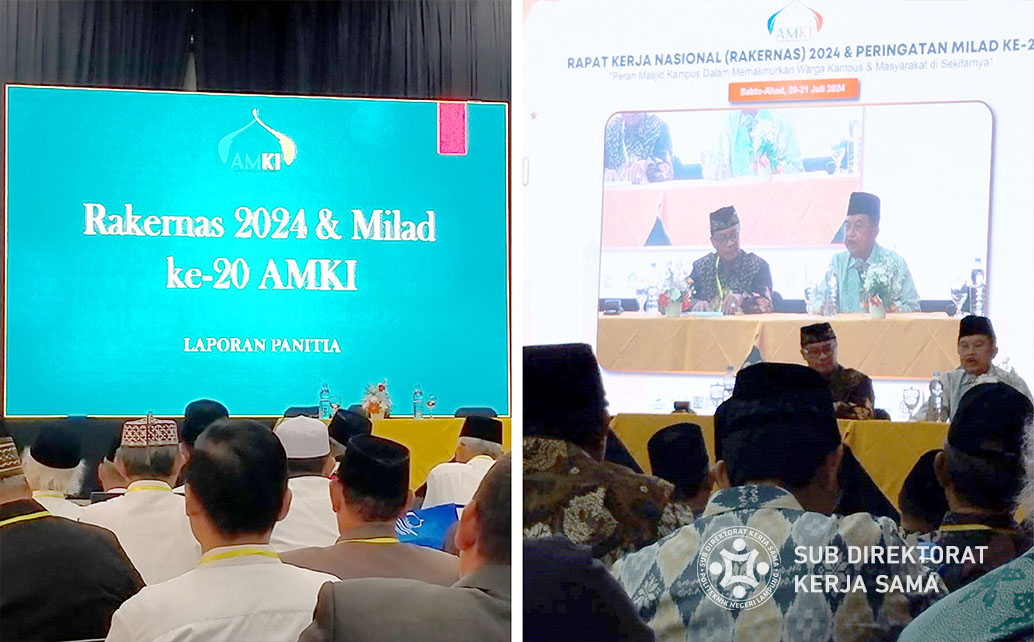 Rapat Kerja Nasional (Rakernas) Asosiasi Masjid Kampus Indonesia (AMKI) yang diselenggarakan di Masjid Salman ITB