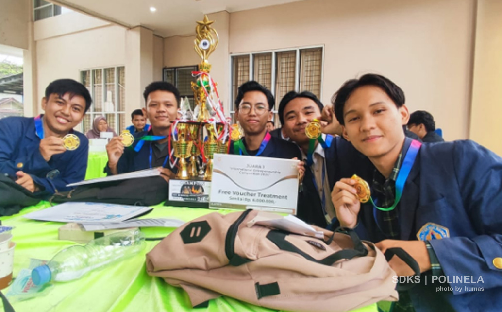 Tim App Developer Mahasiswa POLINELA Juara First Winner And Most Desireable Team: Ajang International Entreprenuership Competition 2024