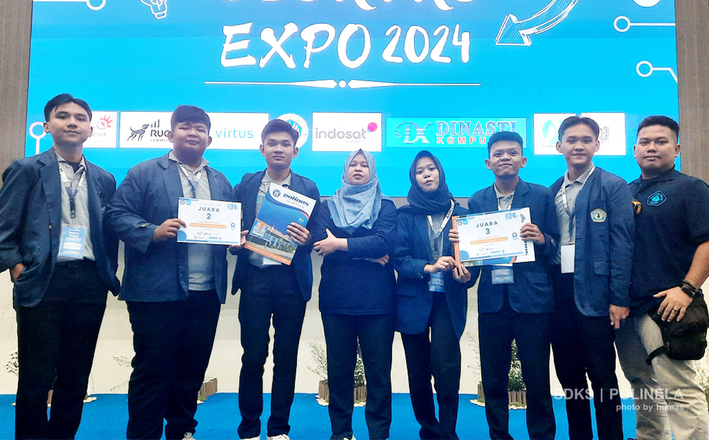 Prodi TRPL raih prestasi nasional juara desain produk inovasi UI/UX mobile app di polines