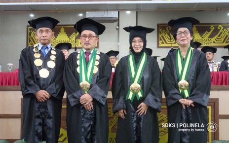 Kukuhkan 2 Guru Besar, Polinela Miliki Profesor di Bidang Proteksi Tanaman dan Ilmu Biomedis Veteriner
