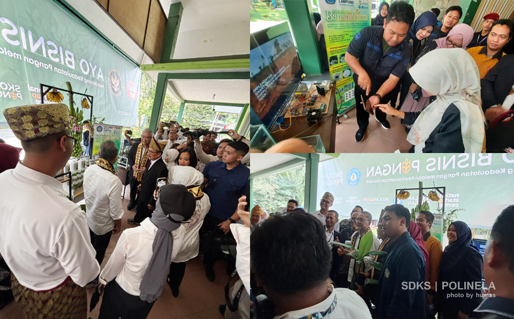 Suasan Expo desiminasi hasil riset terapan program berdikari Polinela