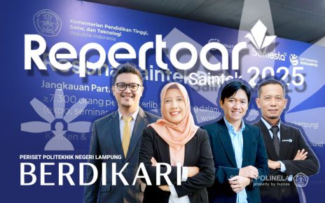 periset berdikari polinela, pamerkan hasil riset di ajang repertoar saintek 2025 kemendiktisaintek