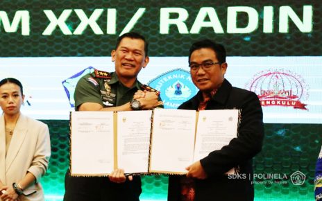 Kodam XXI Raden Inten, Khususkan Kerja Sama Tri Dharma Dengan Polinela Untuk Penguatan SDM Vokasi Dan Hilirisasi Riset Terapan