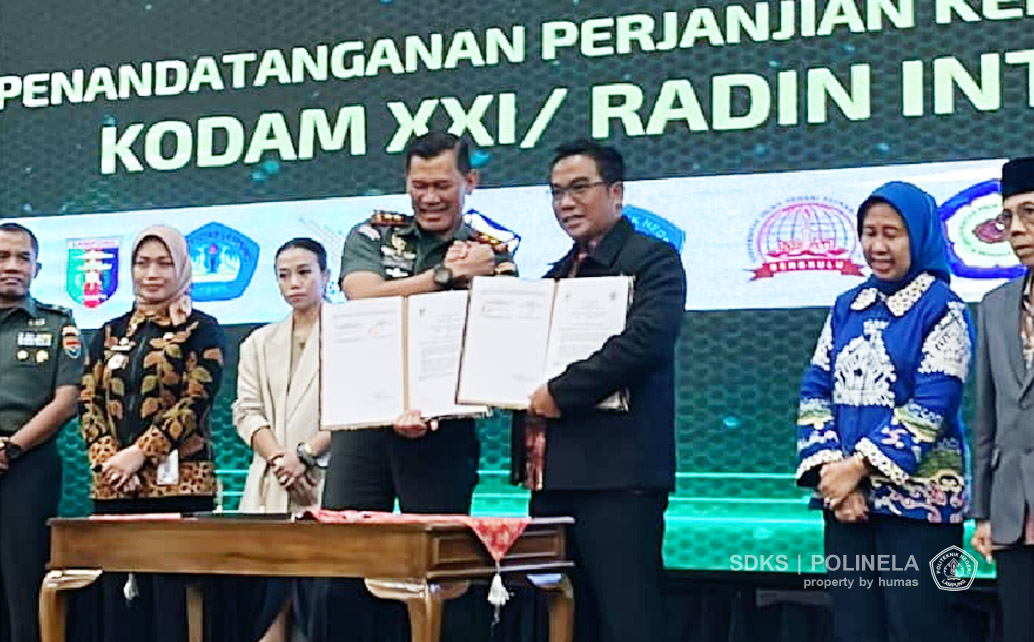 Kodam XXI Raden Inten, Khususkan Kerja Sama Tri Dharma Dengan Polinela Untuk Penguatan SDM Vokasi Dan Hilirisasi Riset Terapan